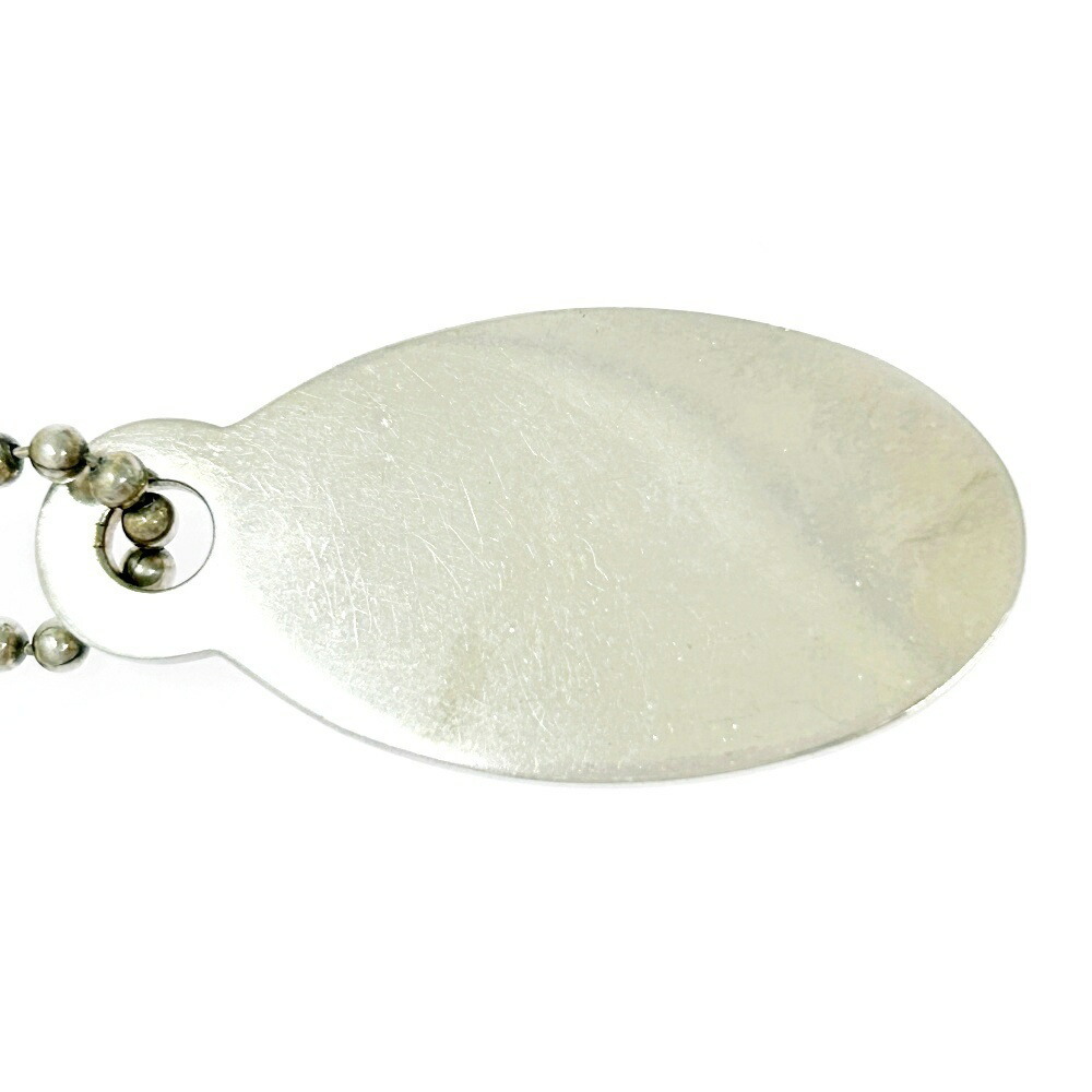 Tiffany Return To Oval Tag Necklace Silver 3167$